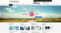 Desktop Screenshot of abserver.es